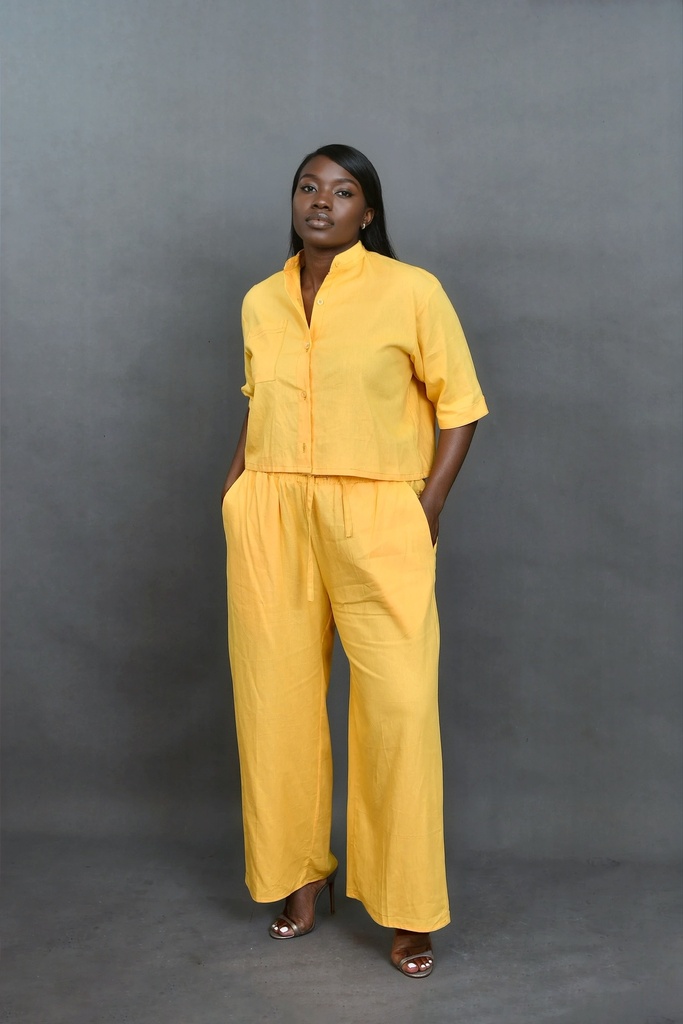 Saly Capri Pants Set