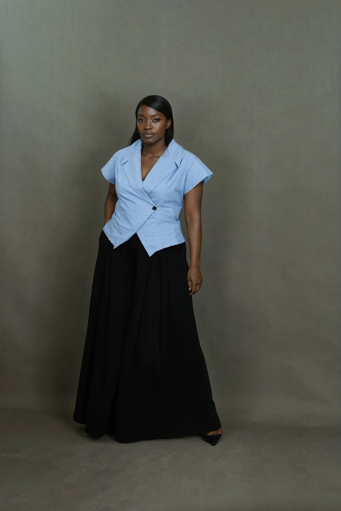 Nasara Pleated Pants