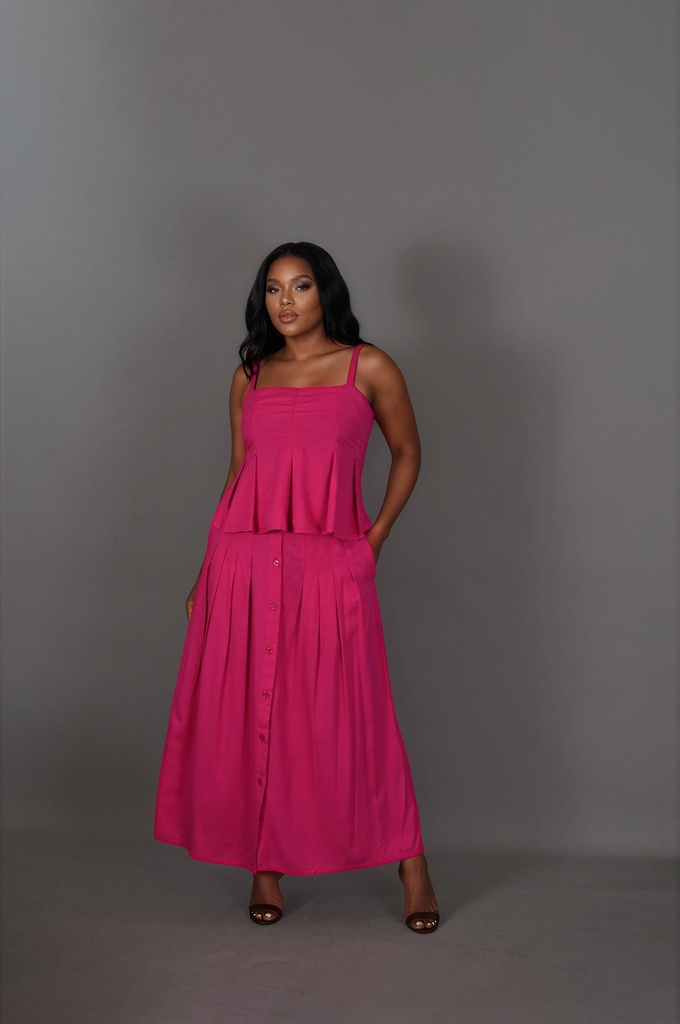 Etie Pleated Top