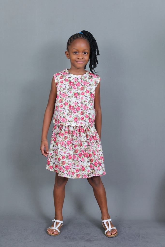 Girls Carol Skirt Set