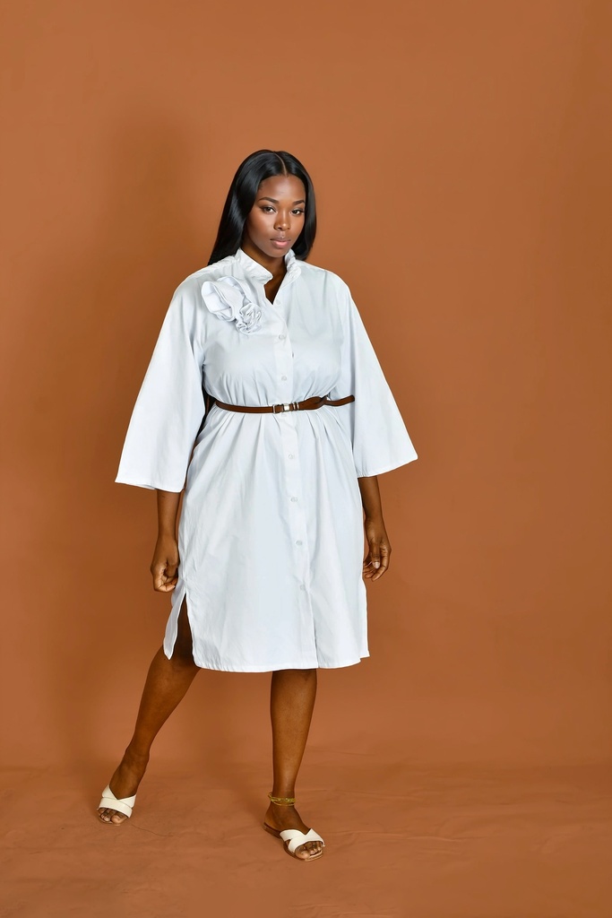 Nalova Rosette Dress