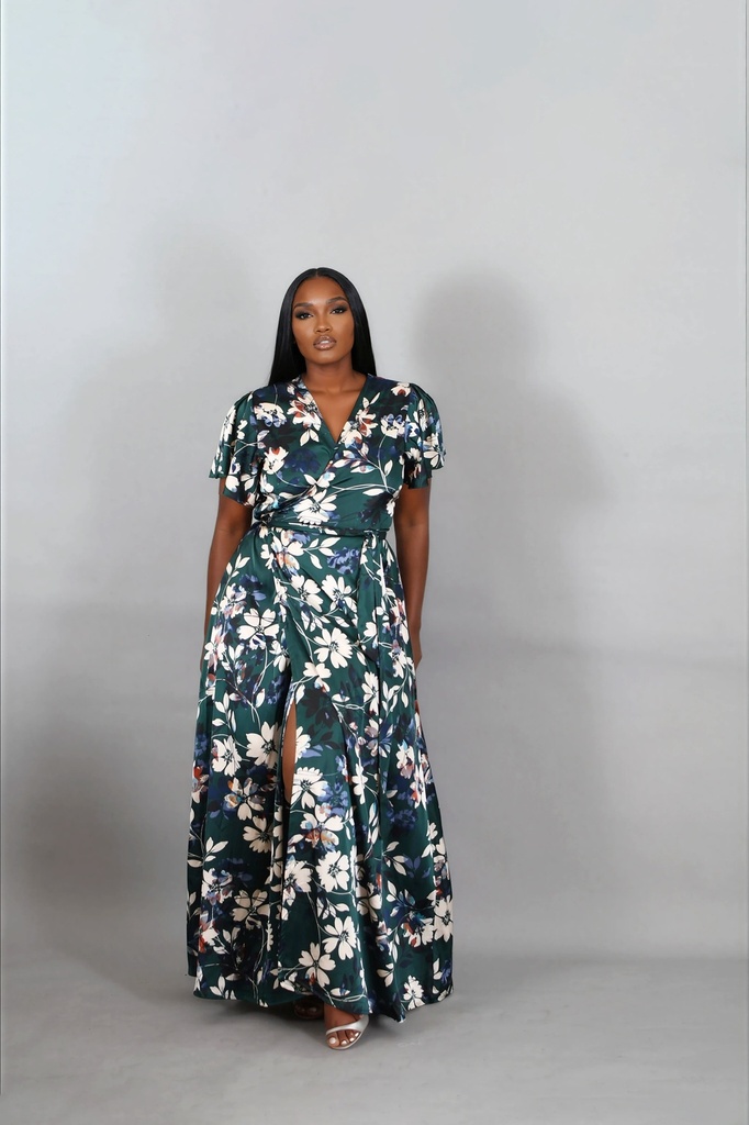 Okaf Zanzibar Wrap Dress