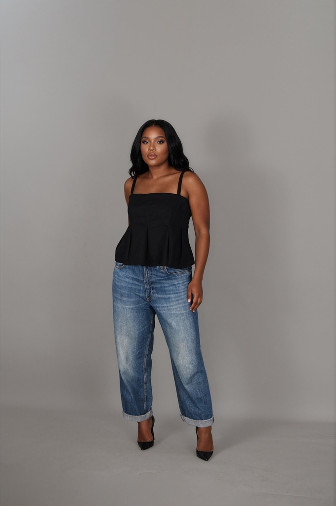Etie Pleated Top