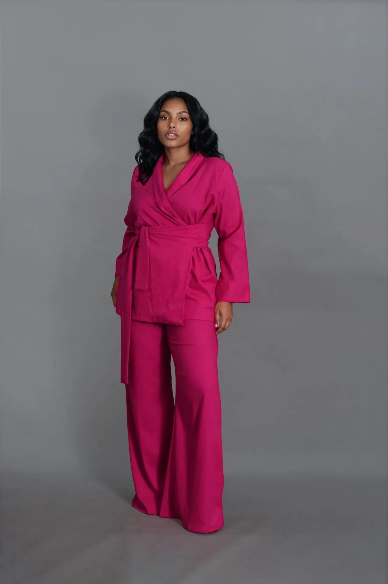 Mayese Debe Bora Wrap Top
