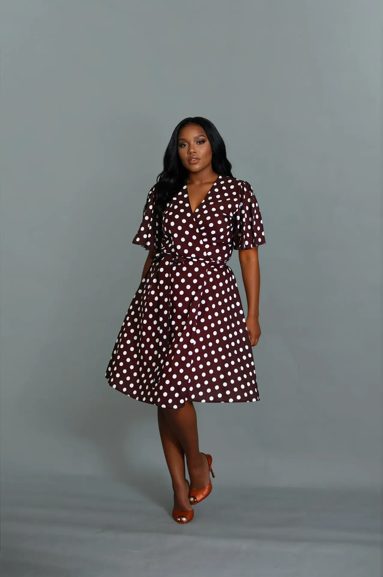 Mayese Omari Wrap Dress
